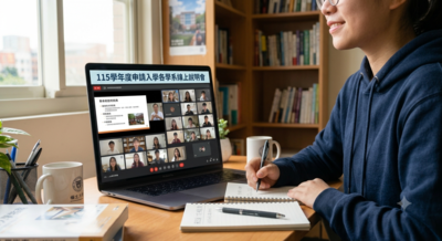 【申請入學】115學年度申請入學各學系線上說明會！圖片